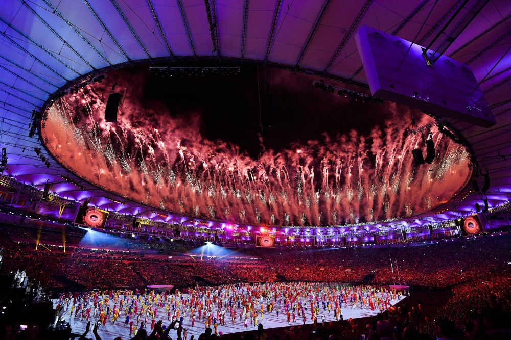 Rio de Janeiro, 2016. augusztus 6. A XXXI. nyári olimpiai játékok megnyitóünnepsége a Rio de Janeiró-i Maracana Stadionban 2016. augusztus 5-én. MTI Fotó: Czeglédi Zsolt