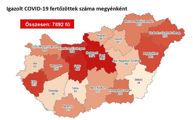 Tovább dőlnek a rekordok: 510 új koronavírus-fertőzöttet jelentettek Tovább dőlnek a rekordok: 510 új koronavírus-fertőzöttet jelentettek